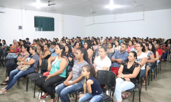 CURSOS PROFISSIONALIZANTES: CRAS REALIZA AULA INAUGURAL DE 6 CURSOS E ANUNCIA MAIS 4 PARA SETEMBRO