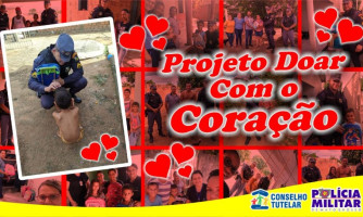 PROJETO SOCIAL REALIZA DISTRIBUIÇÃO DE KITs ESCOLARES EM RESERVA DO CABAÇAL