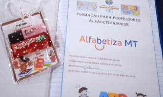 PROFISSIONAIS DA EDUCAÇÃO PASSAM PELA PRIMEIRA RODADA DE FORMAÇÃO DO PROGRAMA ALFABETIZA – MT