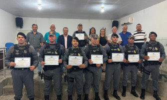 Policiais militares recebem homenagem da Câmara Municipal de Reserva do Cabaçal