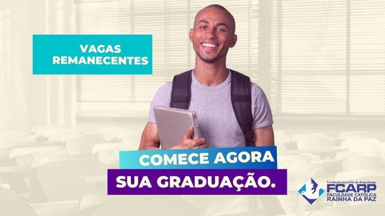 FCARP está com matriculas abertas para vagas remanescentes de 6 cursos de graduação, com 15 linhas de descontos na mensalidade